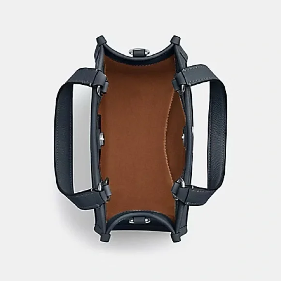 Coach Blue Dempsey mini tote in excellent condition like new! See details. - Picture 3 of 4